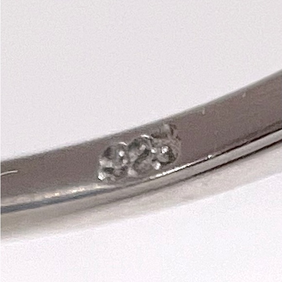 Sale $8 Firm! .925 Sterling Silver Round Ring with Cz - Picture 11 of 17